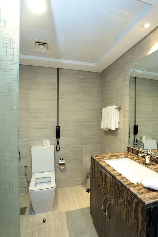 شقة ديلوكس بسريرين منفصلين وسرير كينج، Marbella Holiday Homes 3/3