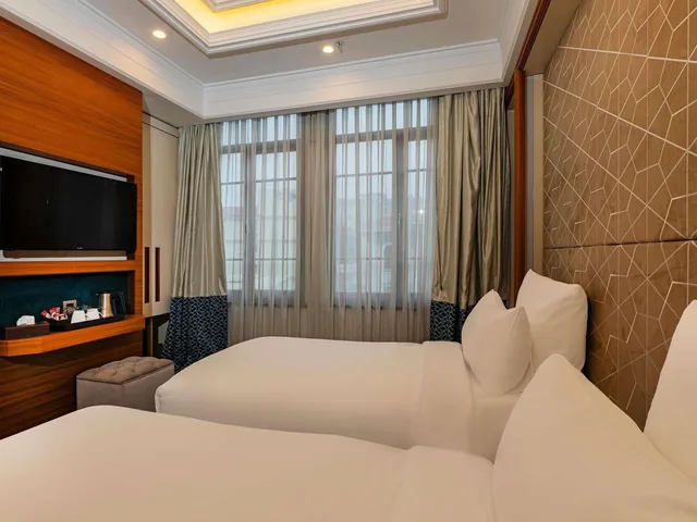 غرفة قياسية بسريرين منفصلين، Mercure Istanbul Sirkeci 5/9