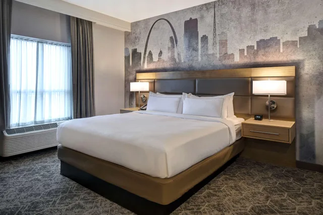 غرفة قياسية بسرير كينج، Doubletree By Hilton St Louis Airport Mo 1/1