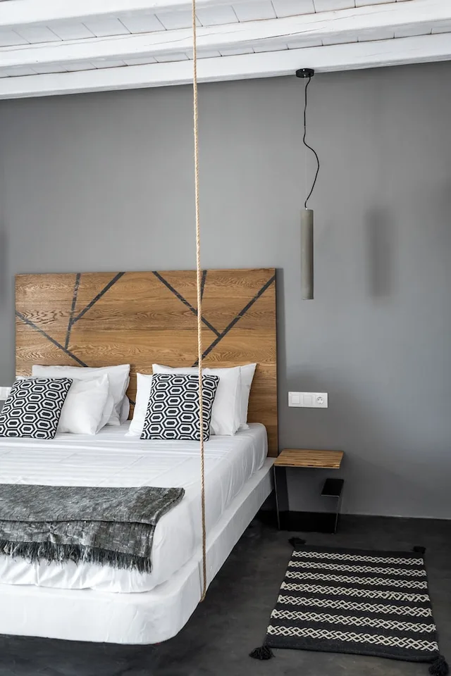 جناح غراند بسريرين منفصلين وسرير كوين بغرفتي نوم مع أريكة بجاكوزي، Mykonos Residence Villas & Suites 4/5