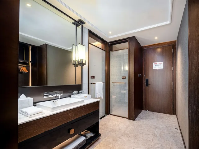 غرفة بسريرين منفصلين، Hilton Garden Inn Beijing Guomao 3/9