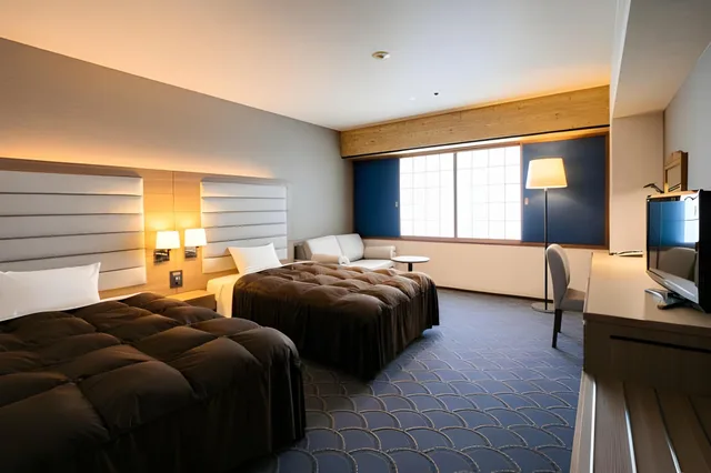 غرفة بإطلالة على المدينة مفردة بسرير فردي بحوض استحمام، Green Hill Hotel Akashi 1/1