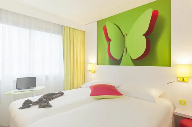 غرفة بسريرين منفصلين، Ibis Styles Bordeaux Saint Medard 4/9