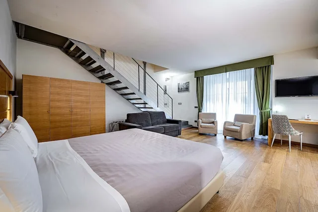 غرفة ديلوكس بسرير كينج، Hotel la Scaletta 4/10