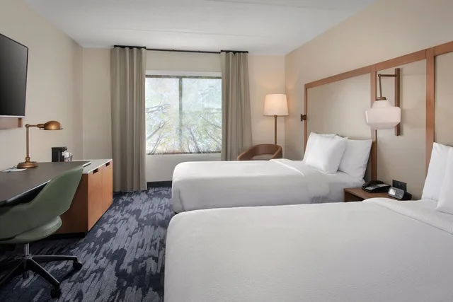 Room, 2 Queen Beds, Accessible, Fairfield Inn Marriott Rochester Airport 1/3