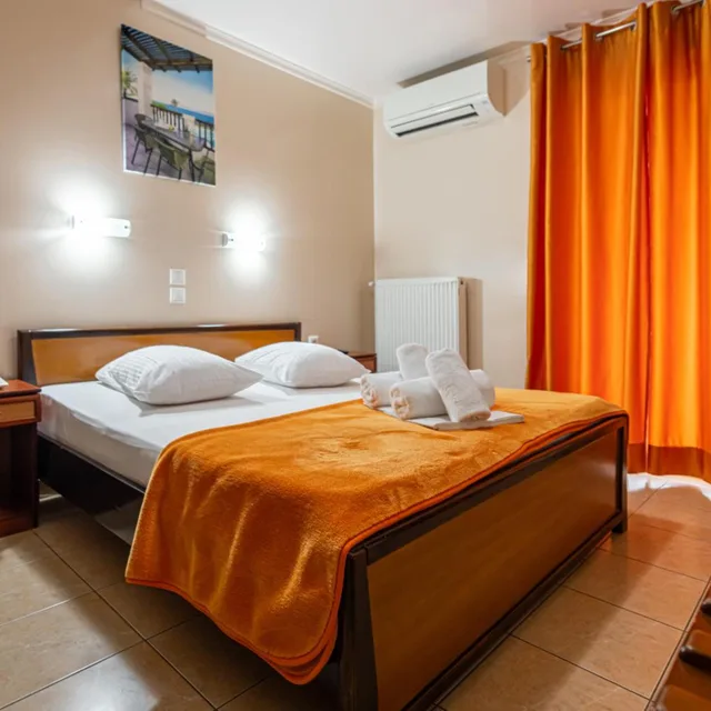 غرفة اقتصادية بسرير مزدوج أو سريرين منفصلين، Faros 1 Hotel 2/10