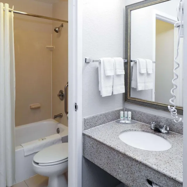 Room, King Bed, Bathtub, Quality Inn Miami Airport - Doral 8/9