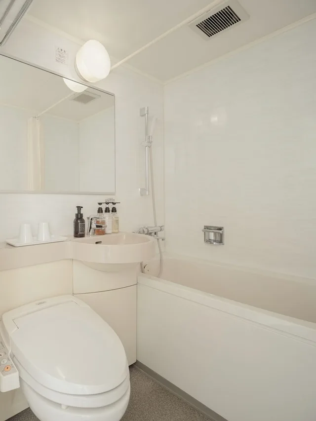 غرفة بسرير كوين، Hotel Mid In Meguro-Ekimae 5/5