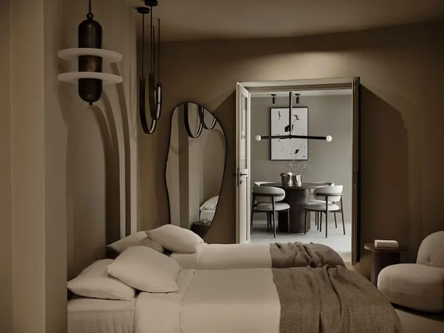 3 Bedrooms, Villa, 3 King Beds, Private Infinity Pool, Andronis Concept Wellness Resort 5/7