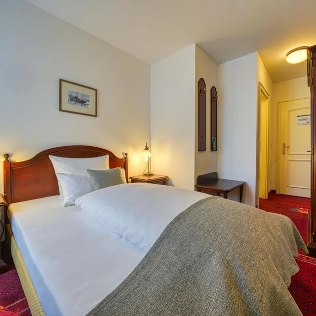 غرفة مفردة بإطلالة على البحر، Hotel Seeblick Wismar 3/10