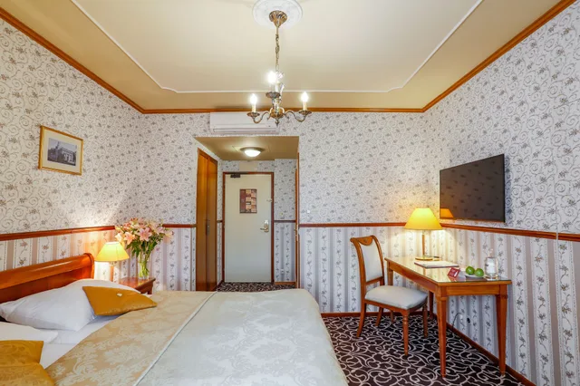 غرفة قياسية بسرير مزدوج، Chateau St Havel Wellness Hotel 7/10