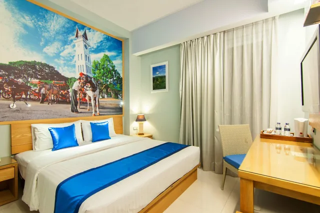 غرفة بريميوم بسرير مزدوج بشرفة، Rhadana Hotel 2/10