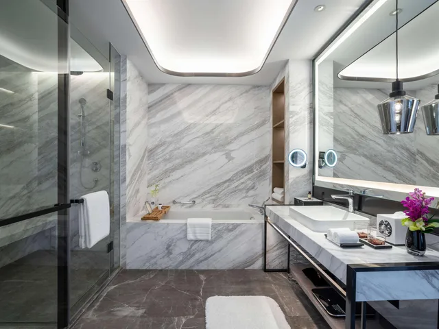 جناح ديلوكس بسرير كينج، Pullman Suzhou Zhonghui 2/2