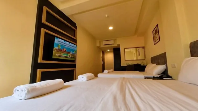 غرفة ديلوكس رباعية بسريرين كوين، Bishop Hotel Penang 8/10