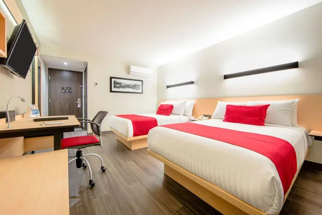 غرفة بسريرين كوين، Comfort Inn Delicias, CHH 2/4