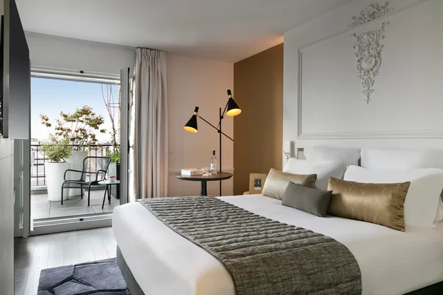 Duplex, Toits De Paris, Terrace، La Clef Champs-Elysees Paris By The Crest Collection 1/4