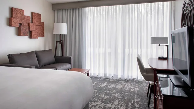 غرفة كلوب بسرير كينج، Marriott Park Ridge 1/2