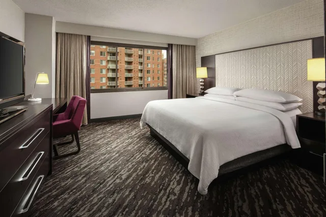 جناح بسرير كينج مع أريكة، Embassy Suites By Hilton Crystal City National Airport 1/4