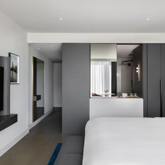 غرفة ديلوكس بسرير كينج، Melbourne Marriott Hotel Docklands 8/10