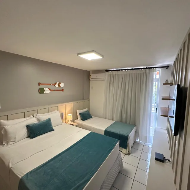 غرفة كومفورت ثلاثية، Gran Lencois Flat Residence 1/10