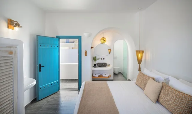 غرفة جونيور بسرير كوين، Evgenia Villas Amp Suites 5/10