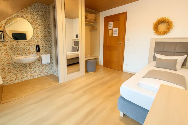 غرفة اقتصادية مفردة بسرير فردي، Hotel Daucher 3/3
