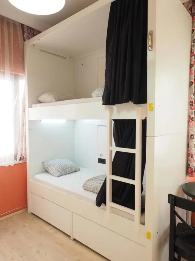 سكن مشترك مختلط بأربعة أسرّة، Deeps Hostel 1/1
