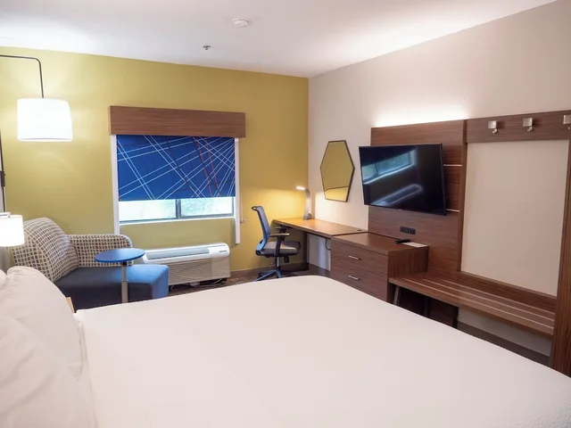 جناح بسرير كينج مع أريكة، Holiday Inn Express Suites Greenville Airport 1/8