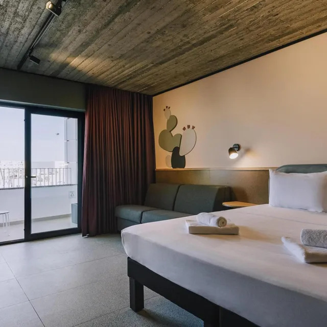 غرفة قياسية بسرير مزدوج أو سريرين منفصلين بإطلالة على المدينة، ibis Styles ST Pauls Bay Malta 2/10