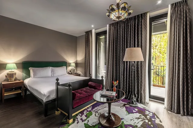 غرفة بسرير كينج بشرفة، The Mandrake Hotel 5/9