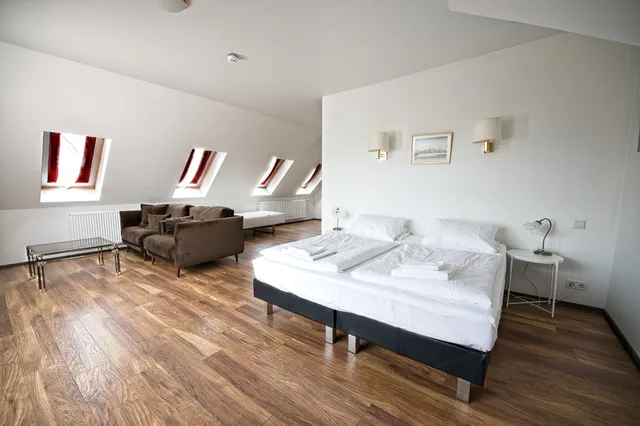 جناح بسرير مزدوج، Laxnes Hotel 1/4