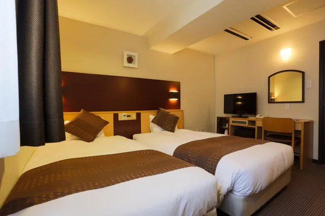 غرفة بسريرين منفصلين، Ueno First City Hotel 6/10