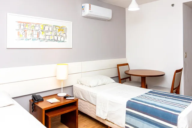 غرفة بسريرين منفصلين، Salvador Business Flat 5/7