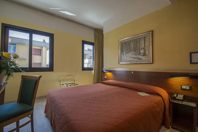 غرفة كلاسيكية مفردة بسرير كوين، Art Hotel Milano 9/10