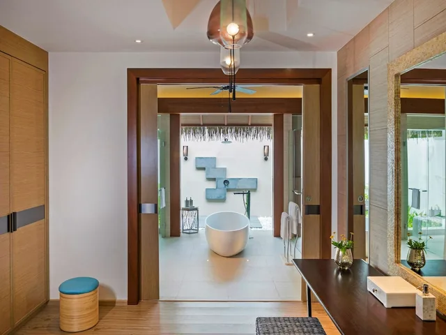 Villa, Double Bed, Beach Side, Terrace، Pullman Maldives Maamutaa 4/4