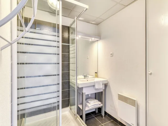 شقة بسرير مزدوج بغرفة نوم واحدة مع أريكة، Vacanceole - Residence Cap Camargue 6/7