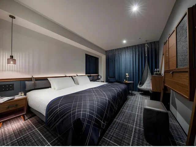 Hollywood, Double Bed, City View، THE LIVELY TOKYO AZABUJUBAN 1/1