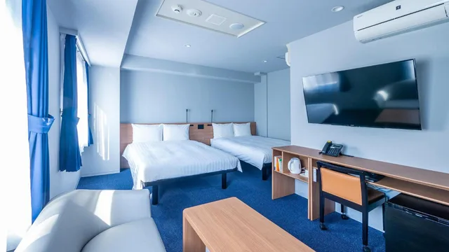 غرفة عائلية بسريرين منفصلين، Toyoko Inn Nagasaki Ekimae 10/10