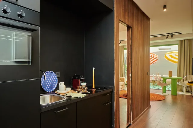 شقة إليت بسرير كينج مع أريكة، StayHere Casablanca - CFC Urban Signature 5/10