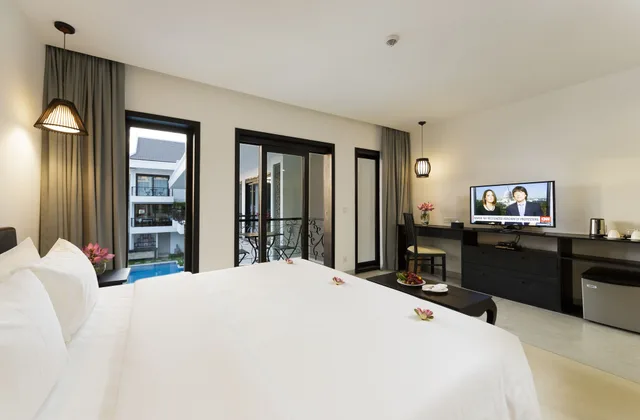 غرفة ديلوكس بسريرين مزدوجين، Aroma Angkor Boutique Hotel 2/9
