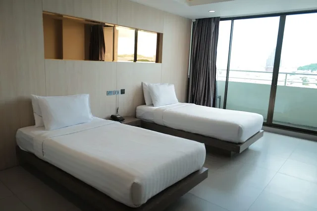 Ocean, Twin Beds، Hermann Hotel Pattaya 4/10