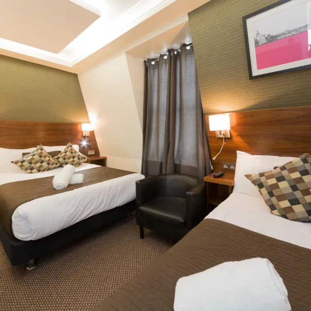 غرفة رباعية بحمام خاص، Chester Hotel Victoria 7/10
