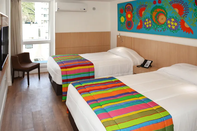 غرفة فاخرة بسرير كوين، Royalty Rio Hotel 3/4