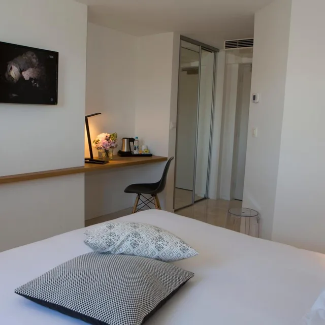 غرفة قياسية بإطلالة جزئية على البحر، Hotel Alcyon 2/8