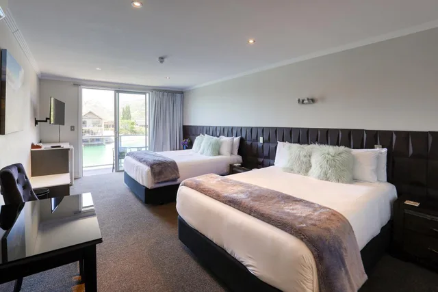 استوديو بسريرين منفصلين في طابق مرتفع، Lake Resort Central Otago 3/5