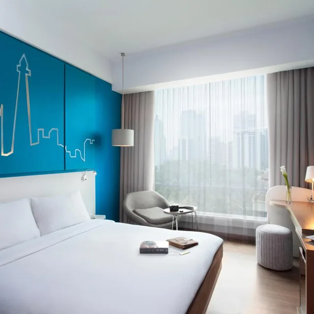 غرفة ديلوكس بسرير مزدوج، ALL SEASONS JAKARTA THAMRIN 4/10