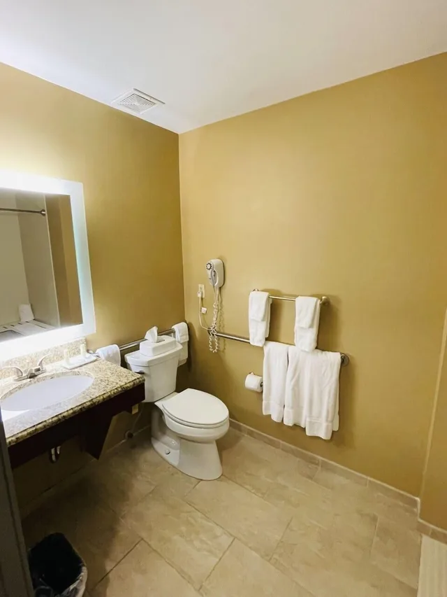 غرفة ديلوكس بسريرين مزدوجين لذوي الإعاقة، Greenville Inn Suites 4/6