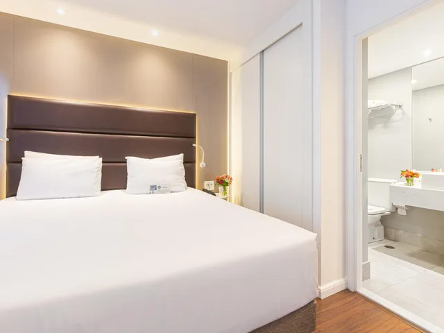 غرفة بريميوم بسرير مزدوج، Mercure Sao Paulo Vila Olimpia 1/4