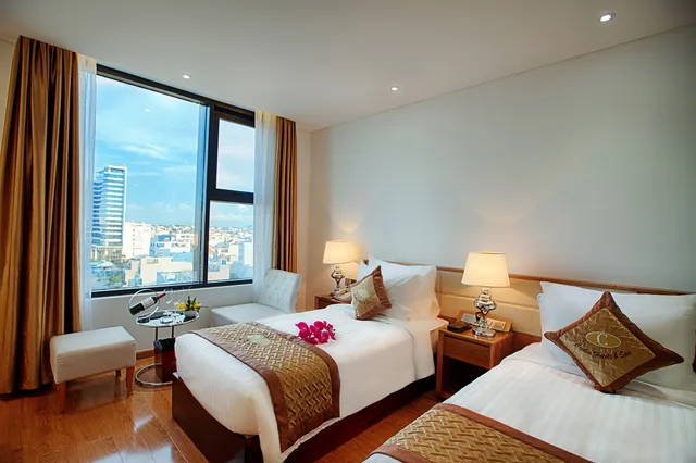 غرفة ديلوكس بسرير مزدوج أو سريرين منفصلين، Cicilia Hotels & Spa Danang 3/6