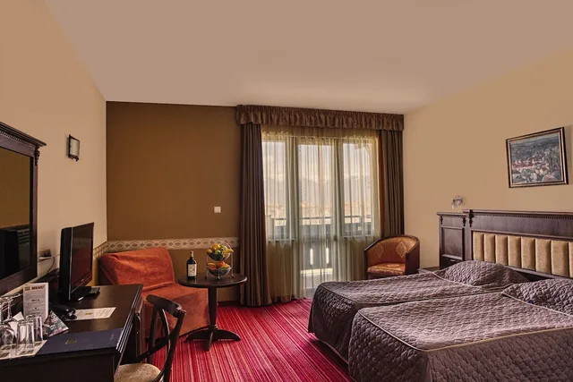 غرفة بسريرين مزدوجين مع أريكة، MPM Hotel Sport Ski In Ski Out 3/4